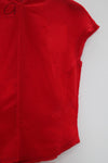 SAMUEL GUI YANG 25 Spring/Summer Tops/Skirts SGY-SS25ATP12-1-1-LYCHEESHELL Red Tops